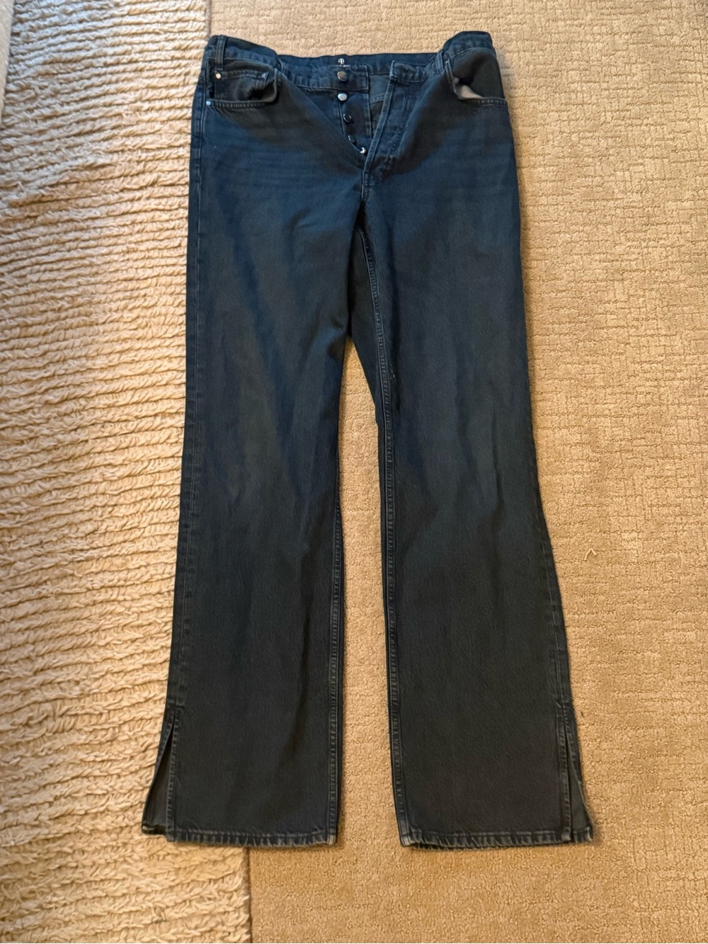 Anine Bing Dark Indigo Flare Jeans